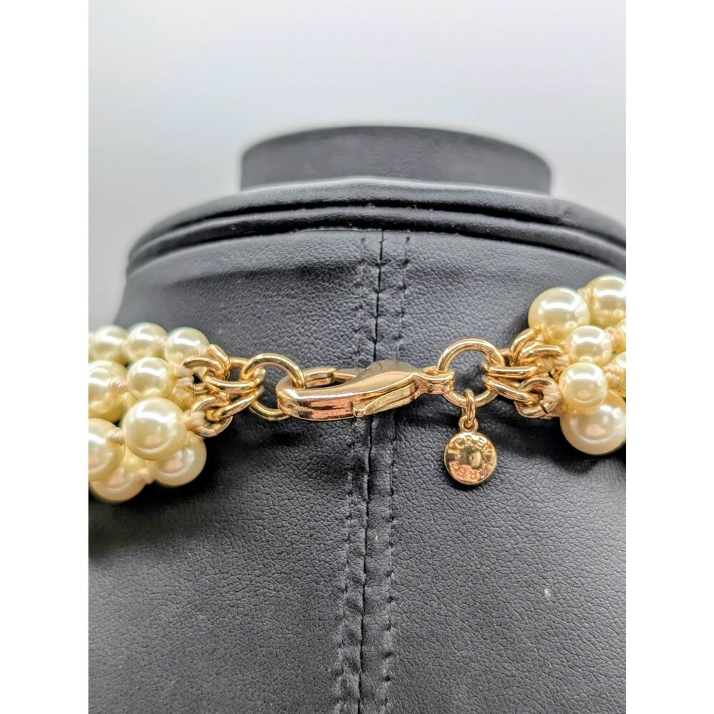 J. Crew Always Classic Timeless Five Strand Faux Pearl 19" Necklace - Picture 4 of 5